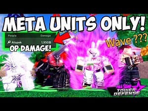 New BEST META UNITS Vs Infinite Mode = INSANELY HIGH DMG & Wave! | ASTD Challenge
