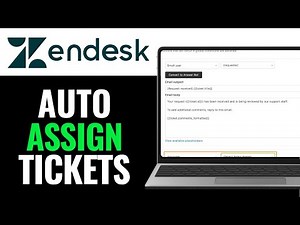 How to Auto-Assign Tickets in Zendesk 2025 (FULL GUIDE)