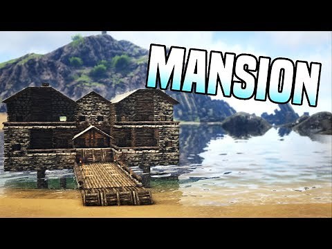 Ark Lake Mansion Build Guide! - ARK: SURVIVAL EVOLVED