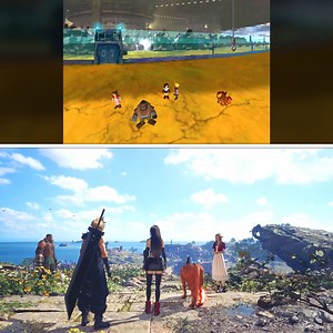 749K views · 24K reactions | Comparing the original Final Fantasy 7 with Rebirth (part 2 of FF7 Remake) ❤️ What do you think of Rebirth? | FantasyAnime | Facebook