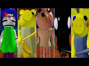 Roblox Piggy ALL NEW CHARACTERS SHOWCASE - Roblox Piggy Custom