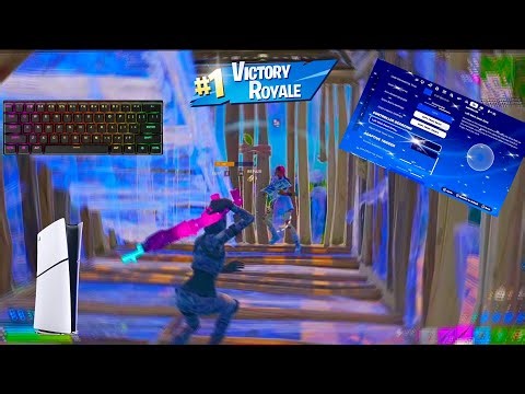 *NEW* BEST Console Keyboard & Mouse Settings, Sensitivity + Keybinds In Fortnite! (PS4/PS5/XBOX/PC)