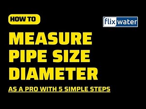 How To Measure Pipe Diameter Size - 5 Easy DIY Steps For Everyone - FlixWater