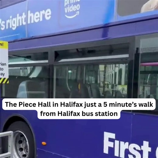 Hop on board and head to The Piece Hall Just a short walk from Halifax Bus Station and Halifax Rail Station, this historic gem is packed with unique independent shops, delicious food, and lively events 🛍🥐🎭 Travel smart, go green, and enjoy a hassle-free day out 🚌🚄 Plan your journey 👉 https://moovitapp.com/tripplan/yorkshire-2109/poi/en-gb?customerId=11187 | West Yorkshire Metro