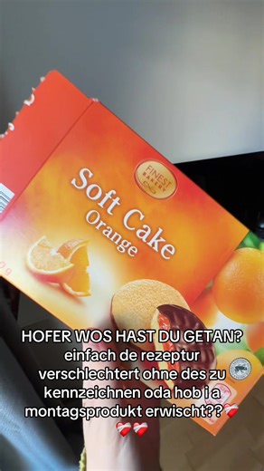 de kekse schauen anders aus und schmeckn anders (für mi wie de von sbudget?) 😭 de soft cakes von @HOFER Österreich woan de bestn!!! #softcakes #jaffacake