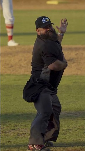 This Umpires Dance Moves are Crazy | Savannah Bananas #shorts #Umpire #dance #baseball #bananaball