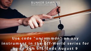 Bunker Samples Off-World series Uncommon Instruments Sale