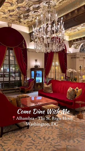 Dine at Alhambra Restaurant - St. Regis DC Experience