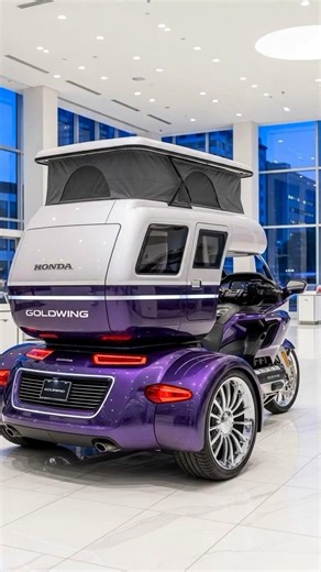 The Ultimate Road Trip Machine? 2026 Goldwing Electric Trike Camper