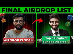 ✅ Final 5 Airdrop List, With Highest Funding | Big Airdrop List | Top Crypto airdrop 2025