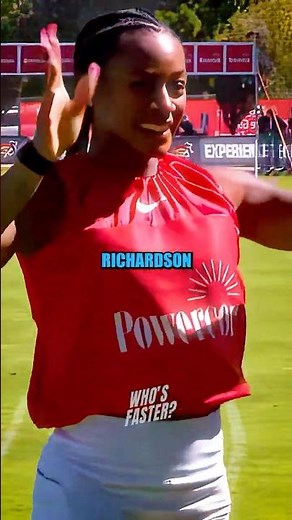 Sha'Carri Richardson Racing Handicapped Women at the Stawell Gift Event 😱❤️