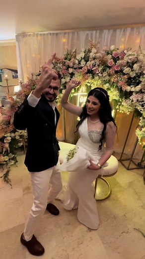 Jala X Hadi Wedding: Couple Entrance Goals