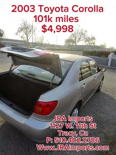 2003 Toyota Corolla CE - Reliability on a Budget! 🚗💸