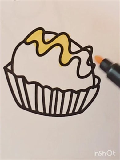 Satisfying Food Coloring with Just 3 Markers 🎨 #coloring #asmr #satisfying #asmr
