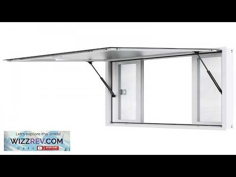 VEVOR 48 x 36 Concession Window 4 screens 85 Angle