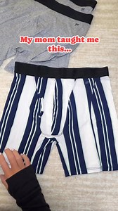 7.4K views · 21 reactions | Here’s a hack how to fold boxers or shorts. It keeps them nicely organized in your drawer or when you are traveling. How do you fold them ? #foldingclothes #clotheshacks #organizingtips #organizinghacks #travelhacks | Blonde Beach Vibes | Facebook