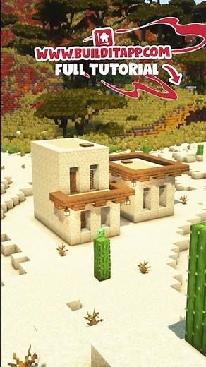 How to Build a Piaa’s Desert House in Minecraft