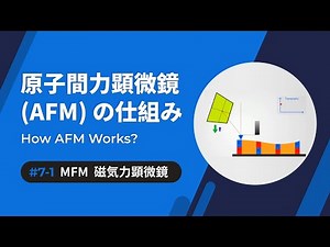 7-1 磁気力顕微鏡 (MFM) - 原子間力顕微鏡 (AFM) の仕組み | How AFM Works