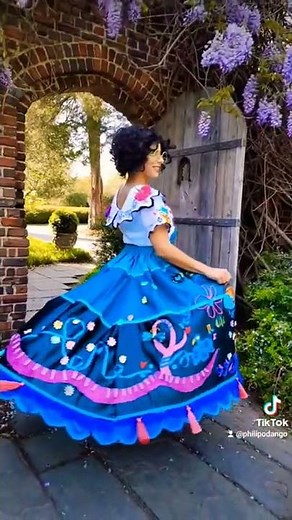Real-life Mirabel Madrigal (from Disney "Encanto") 🌸 Live Action Cosplay Angelica Michelle #encanto