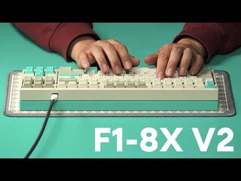 Custom Keyboard Build & Sound - F1-8X V2 HYPER BEIGE