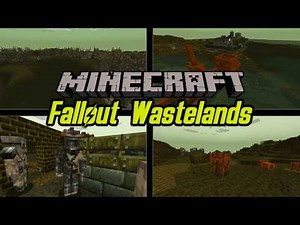 *NEW* Fallout Wastelands Mod - Minecraft 1.20.1 (Mod Showcase)