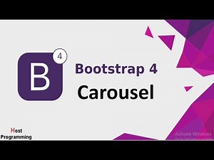 Responsive Carousel or Image Slider with Bootstrap 4 for Websites | Customized Carousel