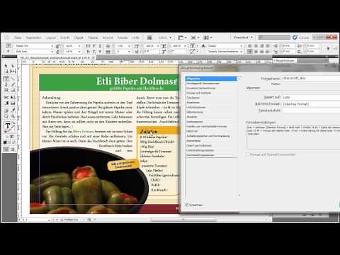 Absatzformate anwenden - Adobe InDesign CS5