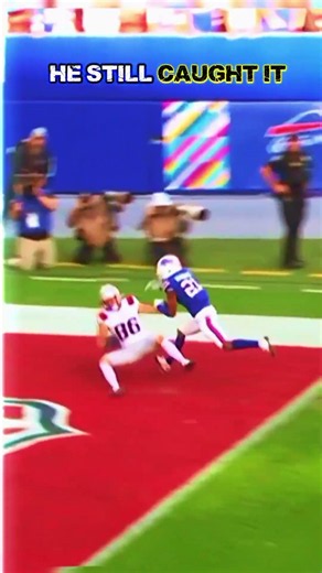 HE CAUGHT IT IN THE END ZONE🏈 #nfl #sports