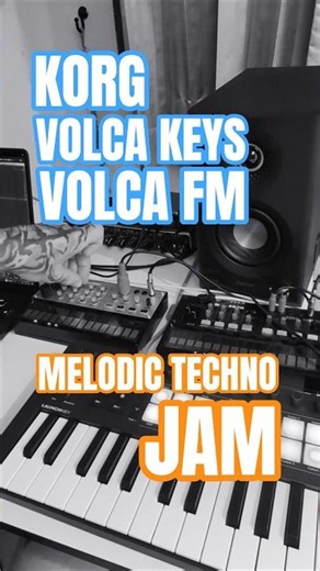 Korg Volca Keys + Volca FM Jam | Ableton Live Synth Session | Melodic Techno