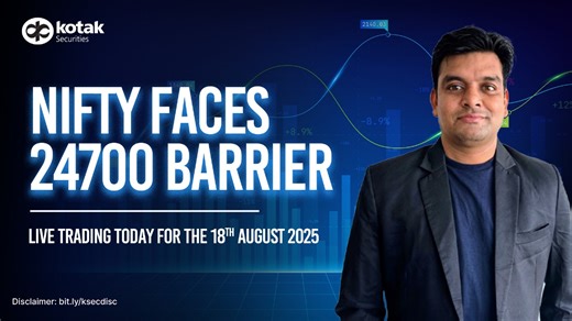 13 reactions | Nifty faces 24700 Barrier | 18th August Analysis...