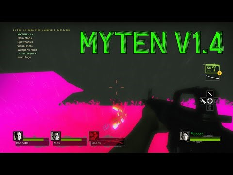 Left 4 Dead 2 Client Mod Menu (Myten V1.4) Update Showcase! (Xbox 360)
