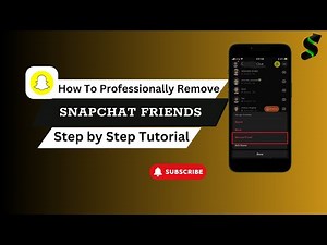 How to Remove Friends from Snapchat (Step-by-Step 2025 Guide) 💬