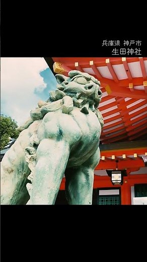 最強の縁結び神社【生田神社】 #パワースポット #神社参拝 #開運 #遠隔参拝 #vlog #travel #神社 #旅行