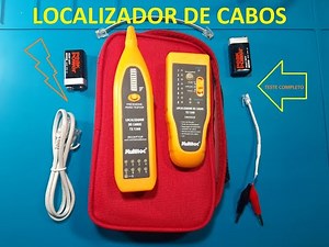 Localizador de Cabos Multitoc TX 1500, Teste completo