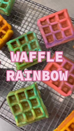 Fun and Colorful Waffle Creations with Sunbeam ANZ