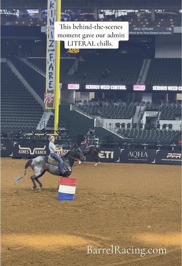 Behind the Scenes of Barrel Racing at The American Rodeo