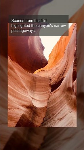 movies filmed near Antelope Canyon, Arizona, USA
