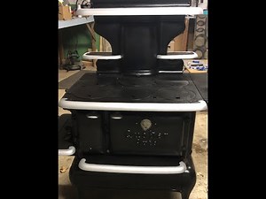 Antique wood cook stove restoration part 2