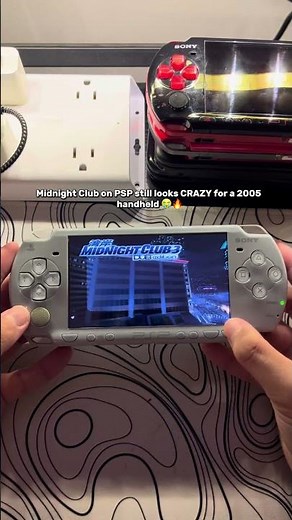 Driving games on the PSP aged better than most mobile games today.