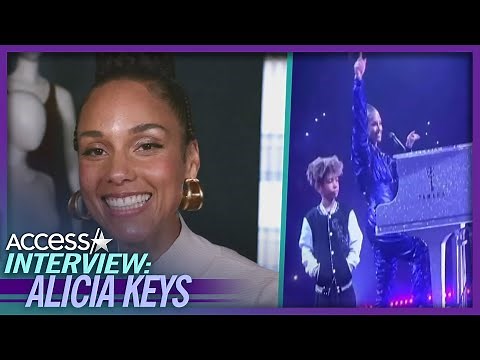 Alicia Keys Reacts To Her Son Genesis Being Protective On Tour (EXCLUSIVE)