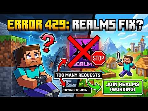 How to Fix Error 429 in Minecraft Realms