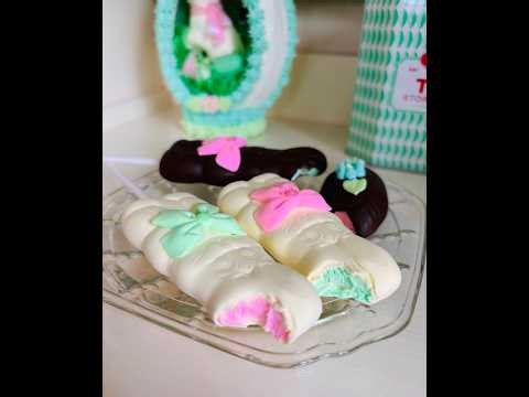 Fake Chocolate Bunny Pop and Egg