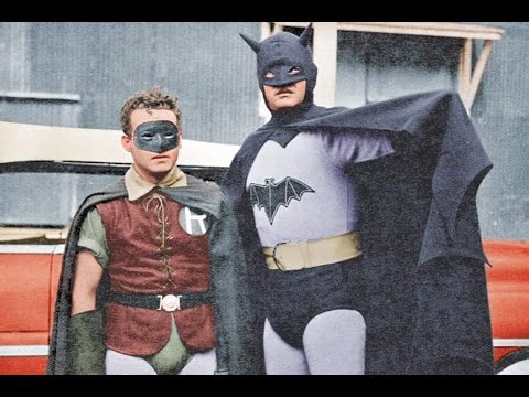 1949 Batman and Robin (Colorized, Serial Movie Edit)