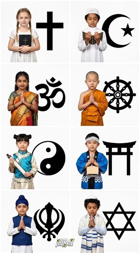 🌍 All Religions Are One ❤️ Humanity First | Beautiful Unity Video #shorts #facts