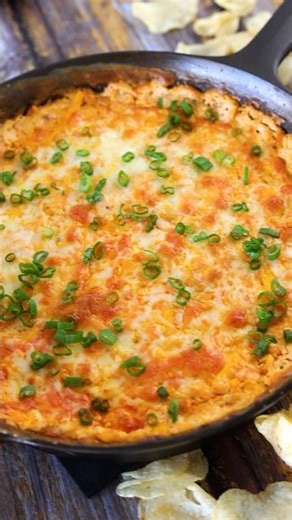 Smoked Buffalo Chicken Dip #bbq #bbqsides