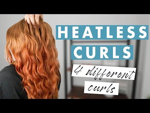 HEATLESS overnight waves | Curls without heat SHORT & MEDIUM hair (UPDATED)