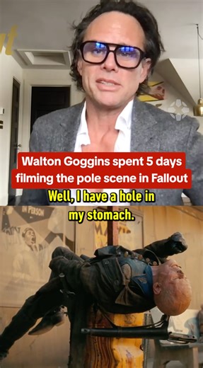 Walton Goggins on his gruesome Fallout scene