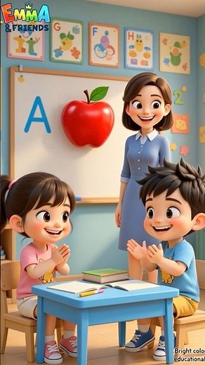 ABC | Learning Video For Kids | Emma & Friends #babysongs #nurseryrhymes #baby