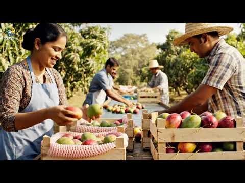 Mango Harvesting | Join the farmers as they from start to finish
