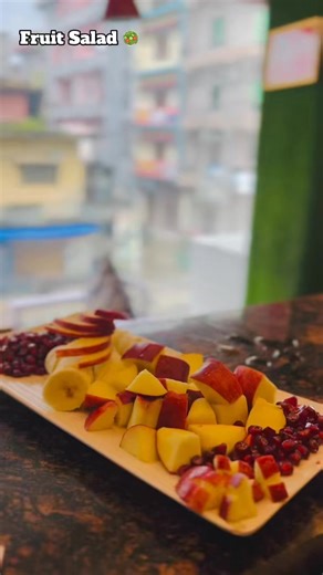 Burger House Special 🍓🍍 Fresh Fruit Salad — colorful, juicy, and perfectly refreshing! 🥝✨ | The Burger House And Crunchy Fried Chicken - Mahendranagar